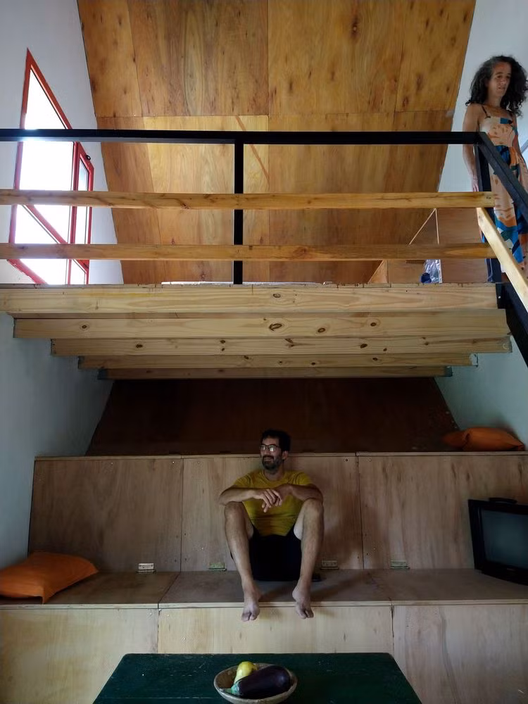 Gỗ là vật liệu chủ đạo mang lại cảm giác ấm cúng.