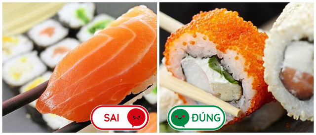 Đầu bếp Hank Scrampton cho rằng nên tránh ăn sushi cá hồi nếu biết chúng được làm ra từ loại cá hồi nước ngọt. Bởi, cá hồi nước ngọt sinh trưởng trong môi trường dễ bị ký sinh trùng tấn công.