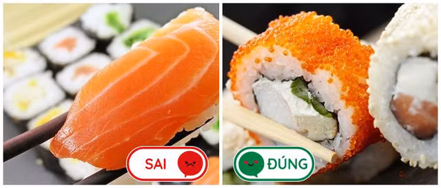 Đầu bếp Hank Scrampton cho rằng nên tránh ăn sushi cá hồi nếu biết chúng được làm ra từ loại cá hồi nước ngọt. Bởi, cá hồi nước ngọt sinh trưởng trong môi trường dễ bị ký sinh trùng tấn công.