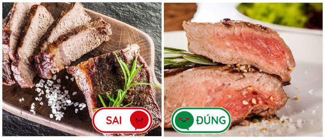 Bít tết chín kỹ là một trong những món ăn được khuyên không nên ăn tại nhà hàng. Theo cố đầu bếp nổi tiếng người Mỹ - Anthony Bourdain, nếu còn thịt đông lạnh đã qua ngày phục vụ, họ có hai lựa chọn: hoặc vứt nó đi, hoặc ... để dành làm những miếng bít tết chín kỹ.