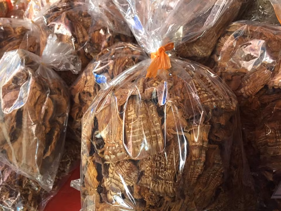 Tránh mua măng xuất hiện các vết lốm đốm do mốc, măng cầm có cảm giác mềm hoặc bẻ gãy được.