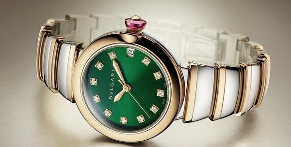 Những chiếc đồng hồ Bvlgari là sự kết hợp nhuần nhuyễn giữa những nguyên liệu cao cấp như thép không gỉ 316L, vàng hồng 18k, vàng trắng 18-ct, titanium,... tất cả được hoàn thiện bằng tay theo phương pháp thủ công. Ảnh: Galle