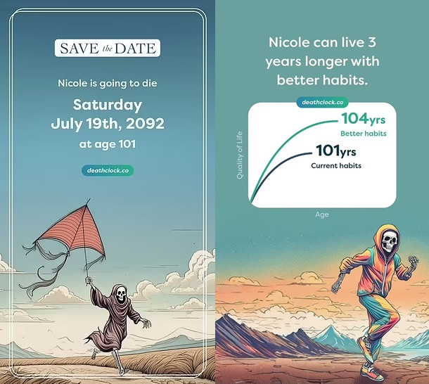 Để có được kết quả chính xác, người dùng cần trả lời mọi câu hỏi một cách trung thực nhất có thể sau đó chờ đợi kết quả. Kết quả được thể hiện dưới hình ảnh một lá có hình thần chết để tuyên bố thời gian còn lại của người dùng.