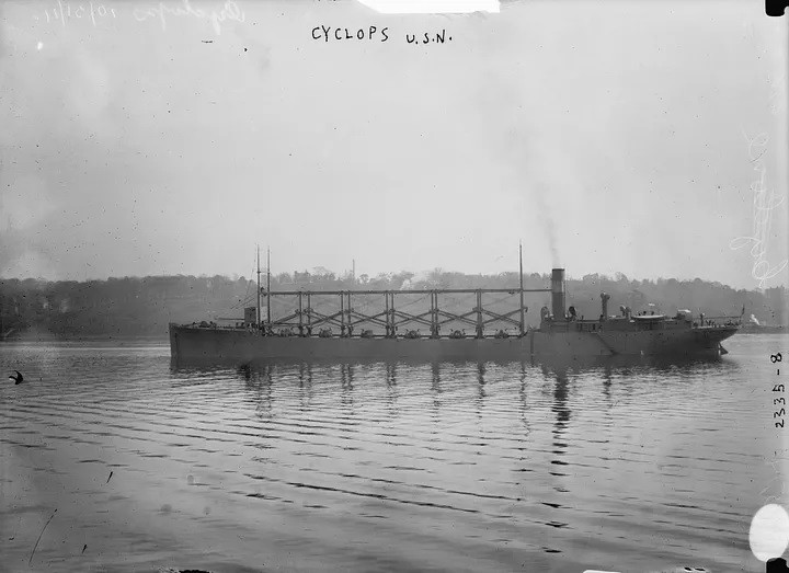 Trong những thập kỷ qua, các nhà điều tra, chuyên gia và nhà khoa học nỗ lực giải mã vụ mất tích của tàu USS Cyclops cùng với hơn 300 thành viên thủy thủ đoàn. Ảnh: U.S. Library of Congress.