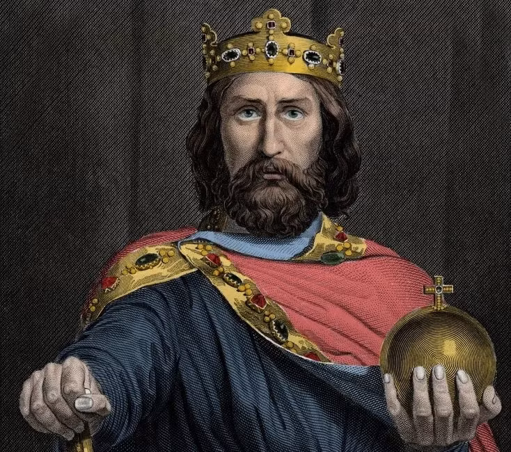 Thường được gọi là "Cha đẻ của châu Âu", Charlemagne là một hoàng đế có tài cầm quân. Ông đã dẫn quân chinh chiến, thống nhất phần lớn lục địa dưới ngọn cờ của Đế chế Carolingian. Vào Giáng sinh năm 800, Giáo hoàng Leo III đã trao vương miện cho Charlemagne - Hoàng đế vĩ đại, hay Hoàng đế La Mã Thần thánh trong buổi lễ long trọng tổ chức tại Vương cung thánh đường St Peter.