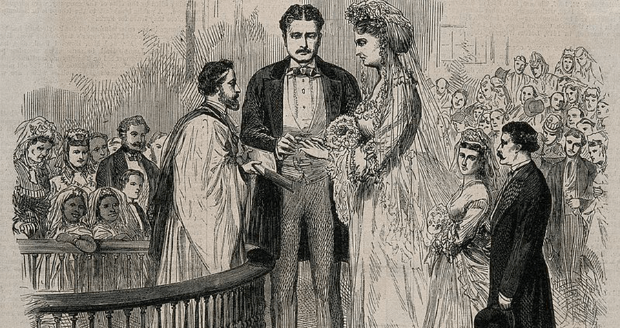 Anna và Martin ngay lập tức phải lòng nhau và tiến tới hôn nhân năm 1871. Đám cưới của cặp đôi cao nhất thế giới được mọi người chúc mừng, gửi nhiều thư và quà cưới.