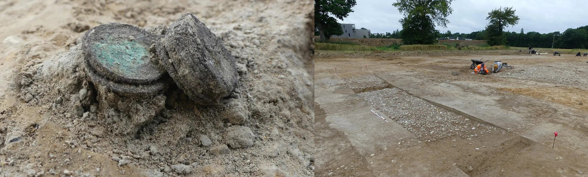 Cũng tại địa điểm đó, các nhà khảo cổ học cũng phát hiện ra tàn tích của một ngôi làng thời Trung cổ từng phát triển hưng thịnh vào khoảng 1.300 năm trước. Họ đã tìm thấy tàn tích của những ngôi nhà, cánh đồng của nông dân, đồng cỏ và các silo ngầm được dùng để lưu trữ. Dường như các tòa nhà được xây dựng bằng đất, gỗ, thạch cao và gạch bùn trong khi mái nhà được làm bằng vật liệu có nguồn gốc thực vật.