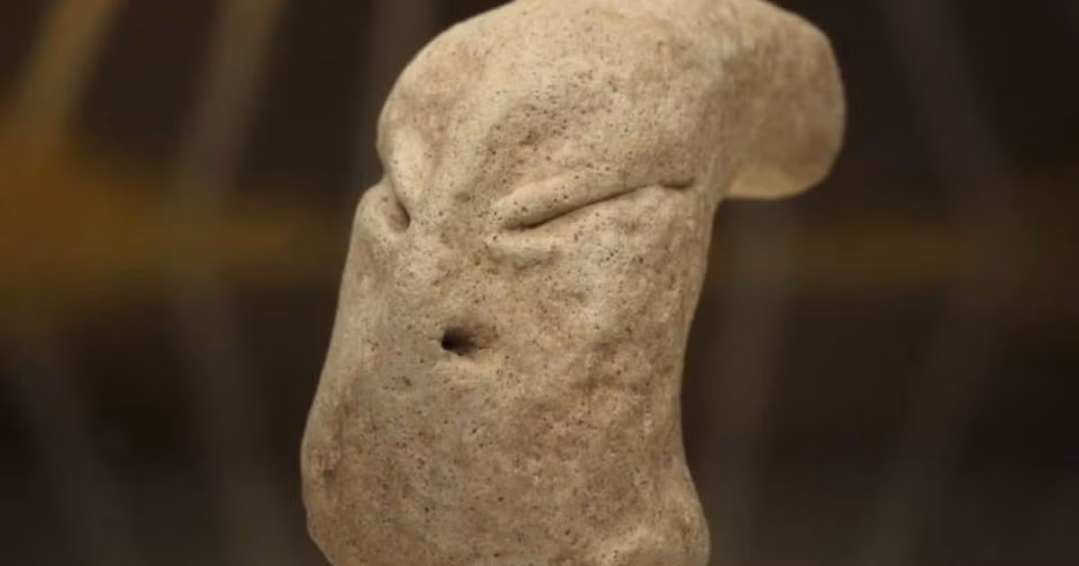 Bức tượng Ubaid được làm bằng đất sét, chế tác tinh xảo với kích thước nhỏ, hộp sọ dài, mắt xếch và mũi tẹt.