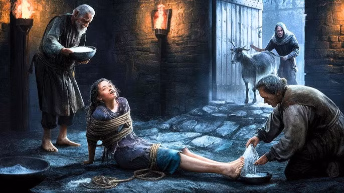 Trong Chiến tranh thế giới 2, một tù nhân có tên Josef Kohout tuyên bố rằng đã chứng kiến binh lính Đức Quốc xã thực hiện "phạt cười" để tra tấn bạn tù của mình. Theo đó, tù nhân này cười đau đớn, chảy cả nước mắt cho đến khi tắt thở.