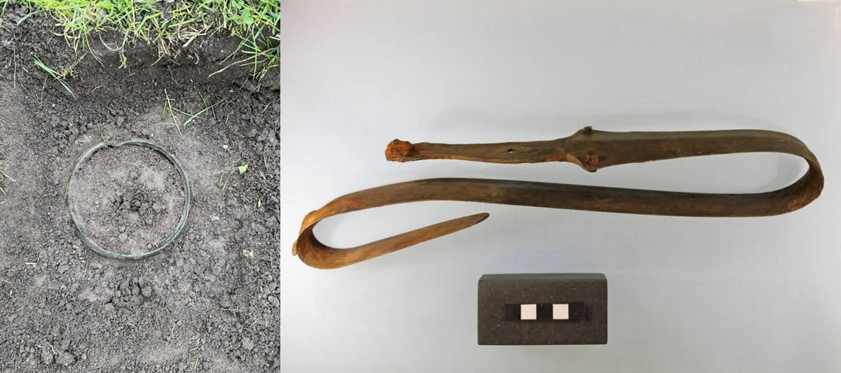 Vào mùa Xuân năm 2024, Claus Falsby - thợ dò kim loại nghiệp dư đã có một khám phá đáng kinh ngạc tại một đầm lầy gần Veskø, Đan Mạch trong chuyến đi đầu tiên. Người này phát hiện nhiều hiện vật quý giá khoảng 2.500 năm tuổi, bao gồm một thanh kiếm.