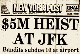Ngoài ra, con trai của Burke sẽ lái xe yểm trợ phía sau và Parnell Edwards có nhiệm vụ bỏ chiếc xe van gây án. Nhóm tội phạm cũng lên kế hoạch phân chia số tiền kiếm được. Chúng ước tính trộm được 2 triệu USD và mỗi người sẽ nhận được từ 10.000 - 50.000 USD tùy vào từng nhiệm vụ. Riêng Werner nhận được 10% số tiền cướp được.