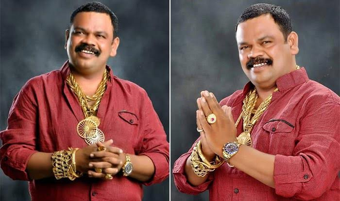 Ông Gaikwad hiếm khi ra khỏi nhà mà không đeo lượng vàng nặng tới 3-4kg. Ảnh: India.