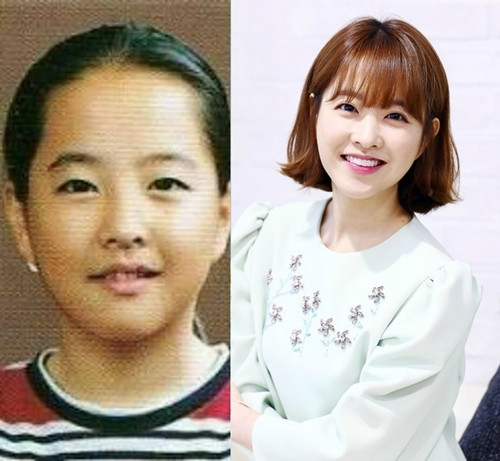 Những hình ảnh thời thơ ấu cho thấy nữ diễn viên Park Bo Young không có được vẻ đẹp khả ái, ngọt ngào như hiện nay. Có thể thấy cô thực sự đã “dậy thì thành công” nhờ vào thời gian.