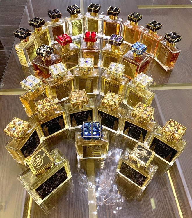 Ước tính, MC Trấn Thành sở hữu đến hơn 200 chai nước hoa từ nhiều thương hiệu danh giá khác nhau như Tom Ford, Le Labo, Creed, Clive Christian…Ảnh: Zing.