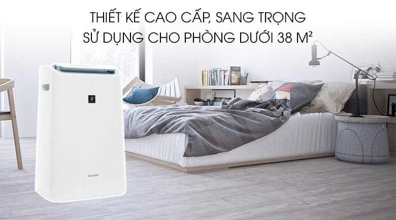 Máy lọc không khí Sharp có ưu điểm thiết kế đẹp, hiện đại, đa dạng chức năng thông minh và độ bền cao. Máy lọc không khí của Sharp có mức giá dao động từ trên 1 triệu đến 10 triệu đồng. Ảnh: Dienmayxanh.