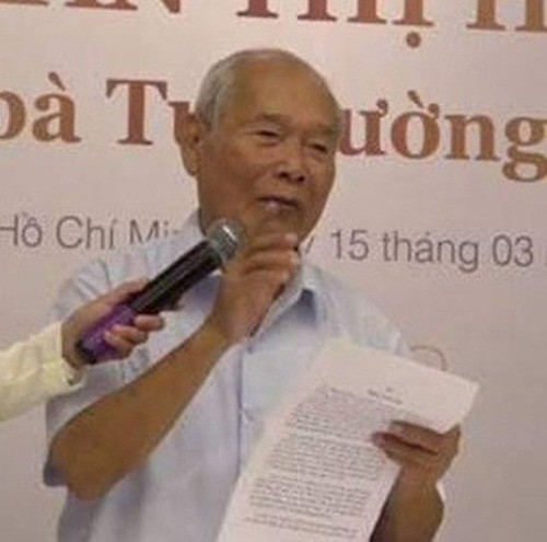 Theo Báo Người lao động, nội dung đơn tố cáo cho rằng ông Nguyễn Chấn hoàn toàn không tham gia công tác điều hành, quản lý Ngân hàng Nam Á và Tập đoàn Hoàn Cầu từ thời bà Tư Hường sáng lập. Ảnh: Người lao động.