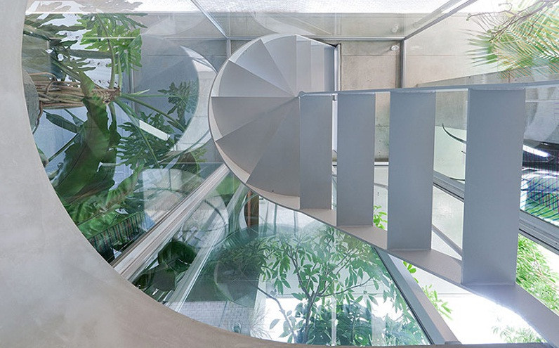 Hơn nữa, cầu thang xoắn còn thể hiện tính nghệ thuật cao.