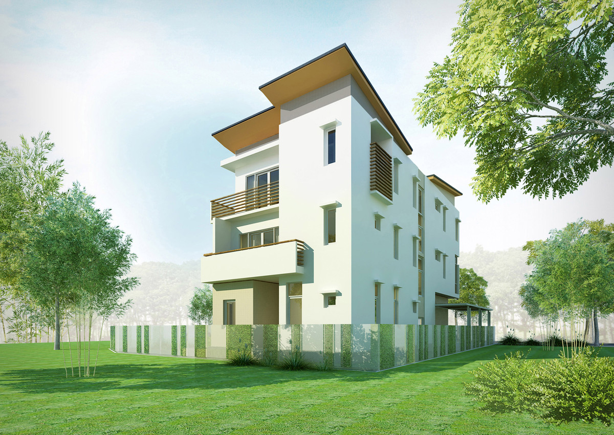 Biệt thự sang trọng dành cho các chủ nhân ưa thích không gian sống thanh bình theo phong cách nghỉ dưỡng. Ảnh: Gamuda.