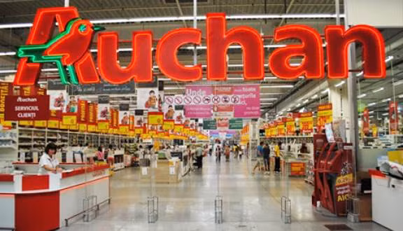 Các chi nhánh của Auchan trên thế giới bao gồm Trung Quốc, Hungary, Ấn Độ, Iraq, Ý, Luxembourg, Ba Lan, Bồ Đào Nha, Romania, Nga, San Marino, Sénégal, Tây Ban Nha, Ukraine và Việt Nam. Ảnh: Foody.
