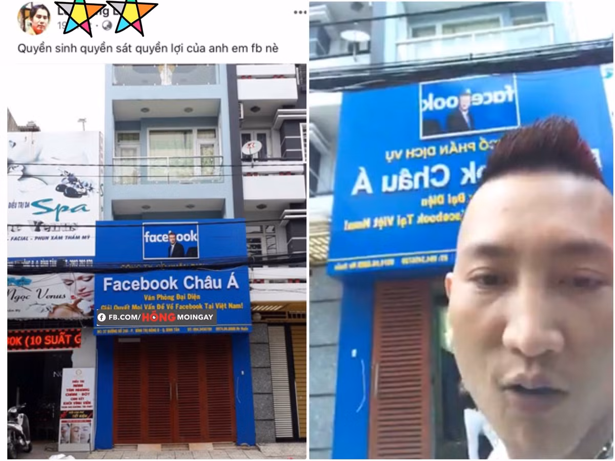 Công ty Cổ phần Dịch vụ Facebook châu Á cung cấp dịch vụ hack tài khoản, tăng tương tác, mở tài khoản Facebook bị khóa, lập fanpage bán hàng, mua bán trang cá nhân. Ảnh: Zing.