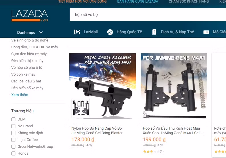 Soc nang Lazada ngang nhien rao ban hang cam gay sat thuong