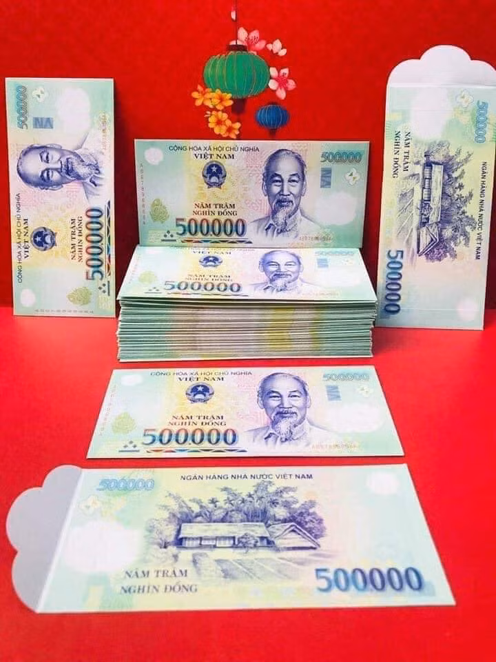 Phong bao li xi hinh tien Viet Nam dang 