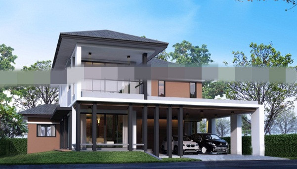 Biệt thự 2 tầng mang hơi hướng cổ điển xen lẫn hiện đại rất được ưa chuộng. Ảnh: Maunhadep902.