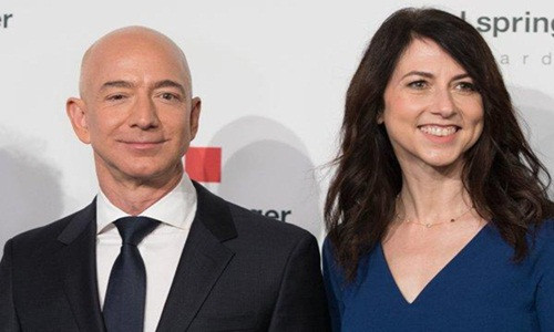 Ly hon vo, tai san nguoi giau nhat the gioi Jeff Bezos 