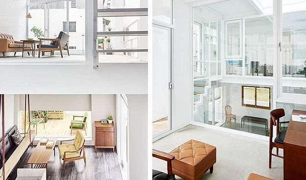 Trong khi tầng 2 của phía bên kia là một không gian hoàn toàn khác biệt, thích hợp để tụ tập trò chuyện, tán gẫu...