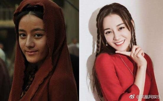Mỹ nữ Tân Cương sở hữu khuôn mặt đẹp như tạc là Địch Lệ Nhiệt Ba khiến fan không khỏi giật mình trước làn da đen nhẻm thuở dậy thì.