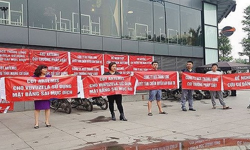 Bo Xay dung tra loi ve sai pham tai du an Artemis