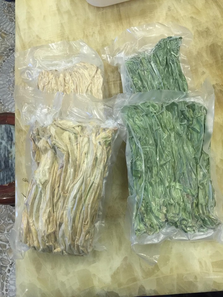 Trước khi ăn, chỉ cần bỏ ra một nắm nhỏ ngâm nước trong khoảng 2 – 3 tiếng, rau sẽ nở to ra, khi chế biến vẫn giữ được hương vị thơm ngon. Ảnh: Facebook.