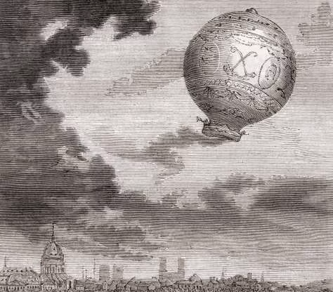 Chuyến bay đầu tiên của khinh khí cầu diễn ra năm 1783. Ngày 21/11/1783, chuyến bay khinh khí cầu có chở người đầu tiên được Pilâtre de Rozier và Marquis d'Arlandes thực hiện thành công. Chuyến bay khởi hành từ Château de la Muette ở Paris, Pháp và hạ cánh ở 1 địa điểm cách đó 9km sau 25 phút bay trên không.