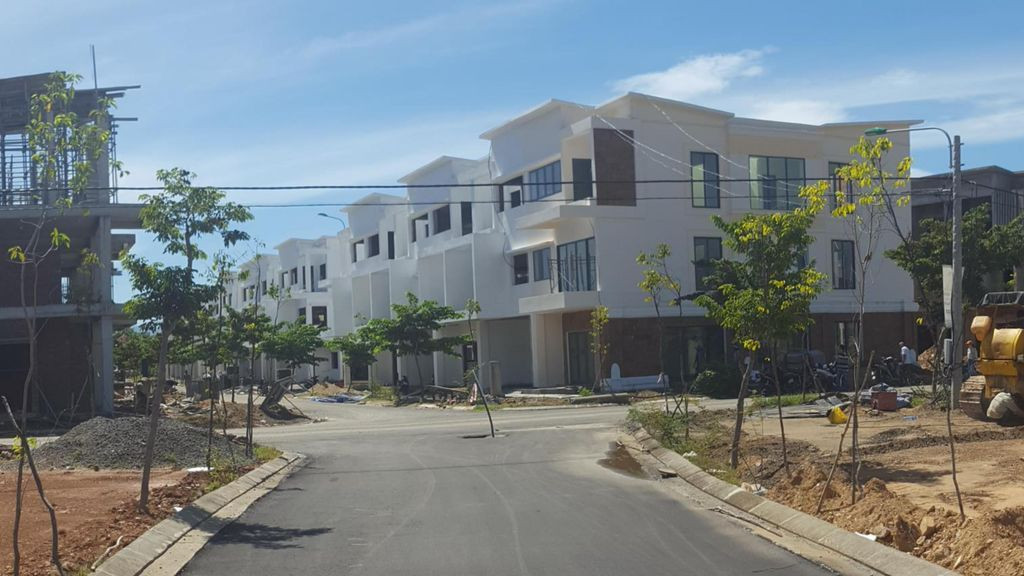 Khu đô thị Thủy Tú (quận Liên Chiểu) do Cty CP Tài chính và Phát triển doanh nghiệp làm chủ đầu tư có tổng diện tích 59,5ha, trong đó gồm 21,8ha là đất ở, 5,2ha đất thương mại và văn phòng. Ảnh: Homedy.