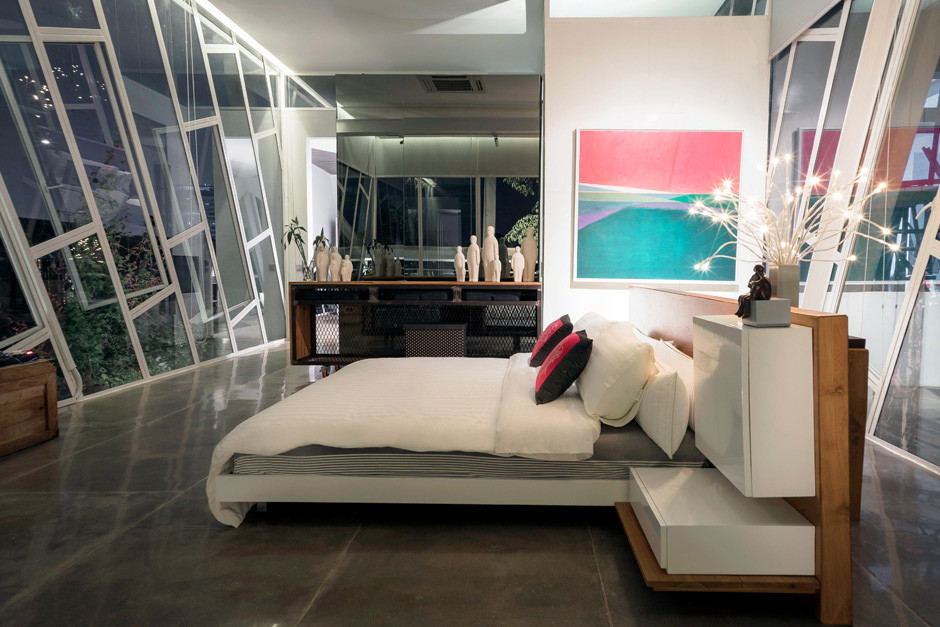 Phòng ngủ nhỏ, gọn được bố trí trên tầng 2.