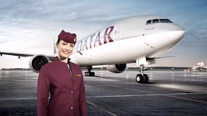 Hãng hàng không hàng đầu Trung Đông Qatar Airways đạt chỉ số chuyến bay đúng giờ 85,17%. Hãng kết nối thủ đô Doha với trên 160 điểm đến quốc tế với hơn 200 máy bay.