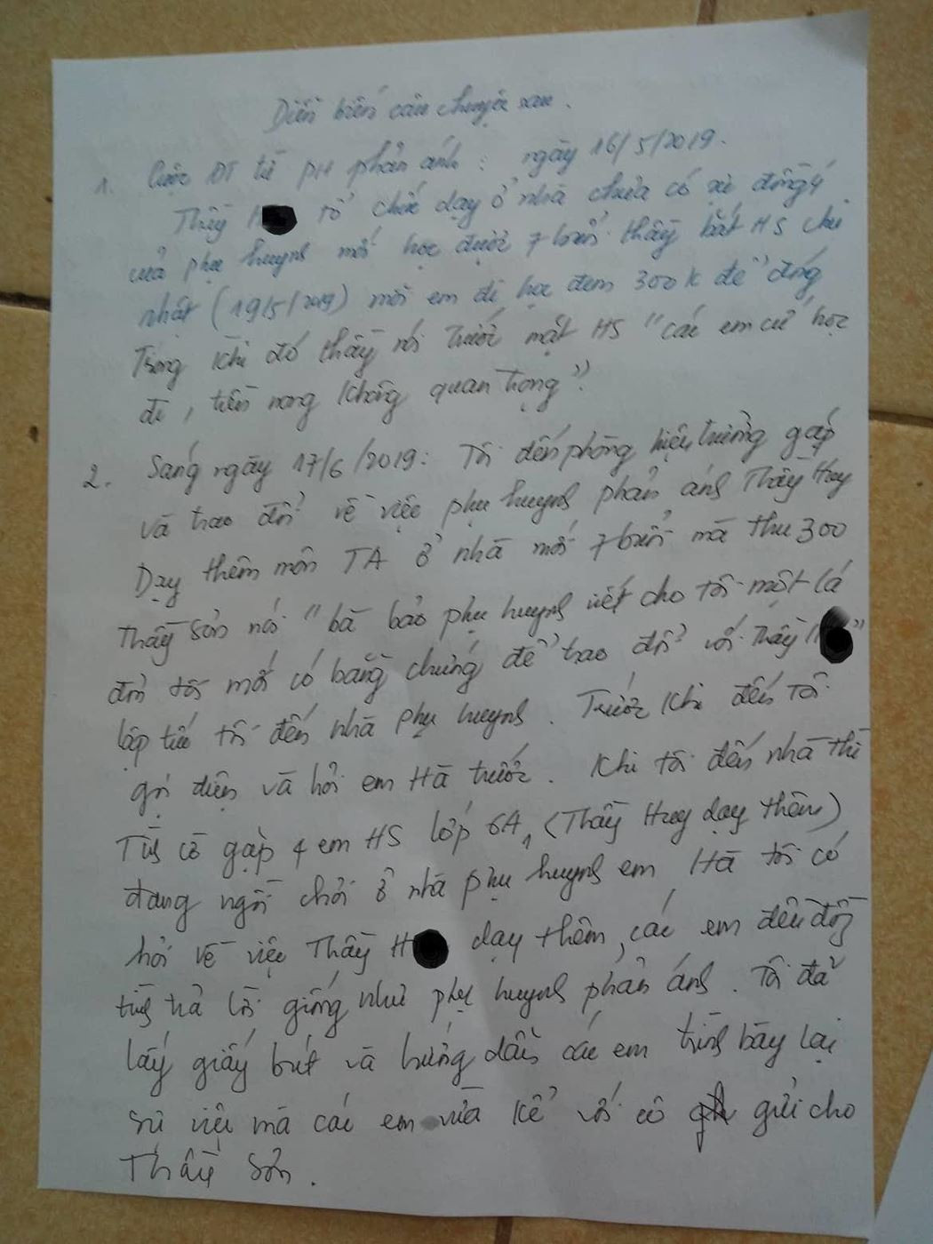 Co giao chong tieu cuc bi yeu cau ha thi dua khen thuong