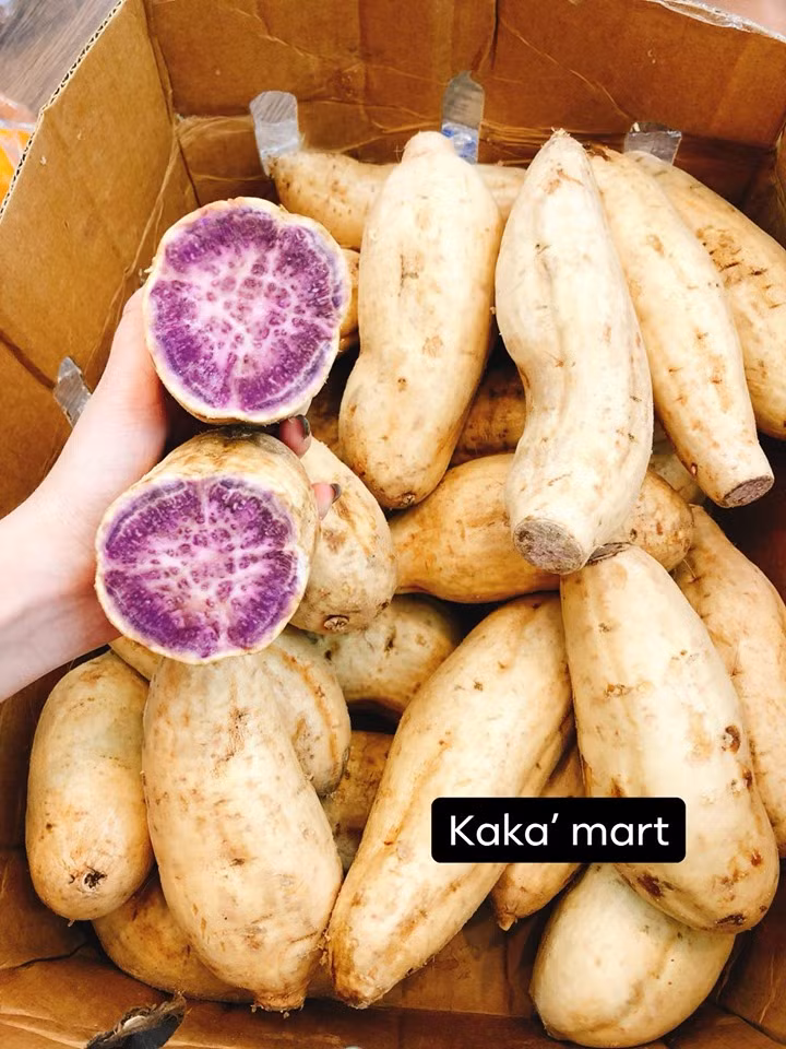 Trong khi khoai lang Việt có giá từ 15.000 – 40.000 đồng/kg thì giống khoai Úc này có giá từ 300.000 - 400.000 đồng/kg. Ảnh: Kaka Mart.