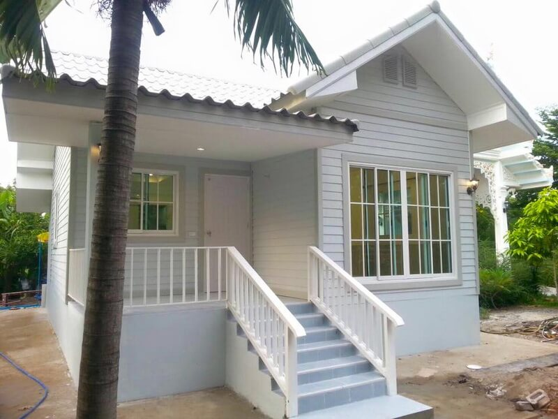 Mẫu nhà cấp 4 60 m2 tiết kiệm chi phí, có bố cục cùng không gian sinh hoạt thông thoáng và hiện đại. Ảnh: Nhadep.