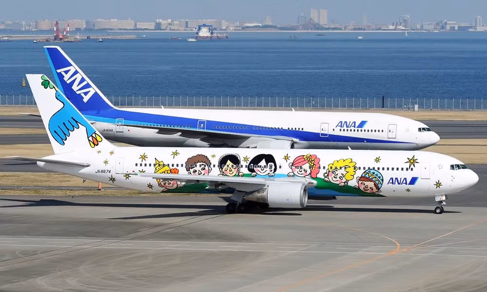 Đáng chú ý, 8 trong 10 hãng bay hãng bay đứng đầu đều thuộc châu Á. ANA All Nippon Airways của Nhật Bản được vinh danh là hãng hàng không sạch sẽ nhất thế giới. Ảnh: CNN.