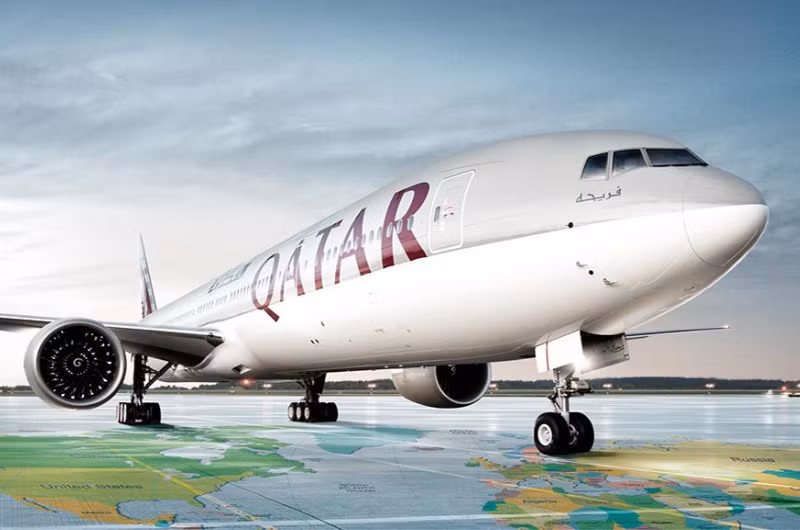  Hãng hàng không Qatar Airways đạt tiêu chuẩn 5 sao với những tiêu chuẩn dịch vụ hiện đại, chất lượng cao và xuất sắc nhất thế giới. Ảnh: Vyctravel.