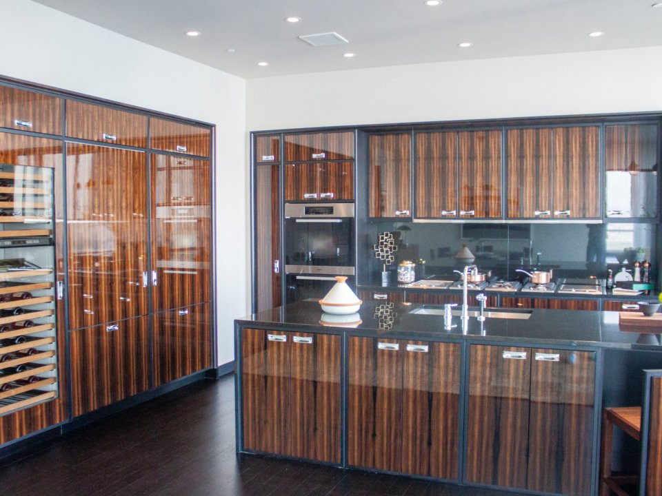 Khu bếp nấu sử dụng nội thất hiện đại nhất. Nguồn ảnh: BI.