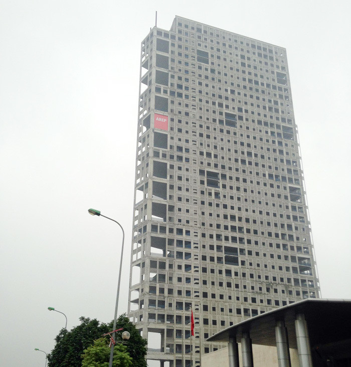 Dự án trung tâm giao dịch Than - Khoáng sản Việt Nam (trụ sở Vinacomin) được xây dựng tại lô đất 22E3 thuộc Khu đô thị mới Cầu Giấy, Hà Nội.