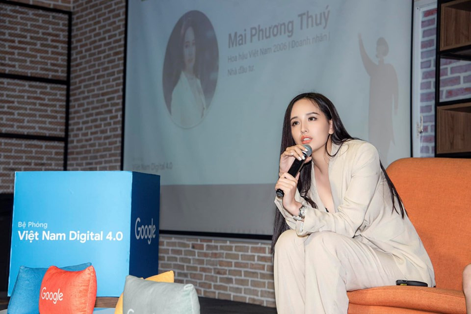 Khi cổ phiếu VCB đạt 73.000 đồng/cp, Mai Phương Thúy lãi khoảng 50-80%.