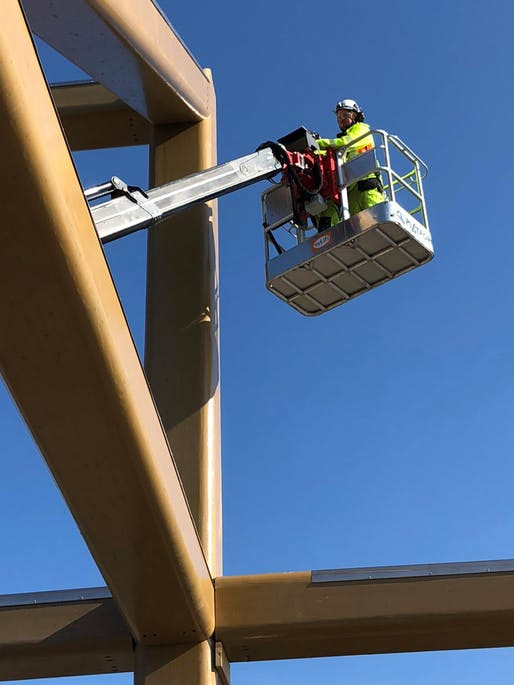  Tòa tháp Mjösa còn có hệ thống phun nước ở mỗi tầng để đảm bảo an toàn. Ảnh: Boston.