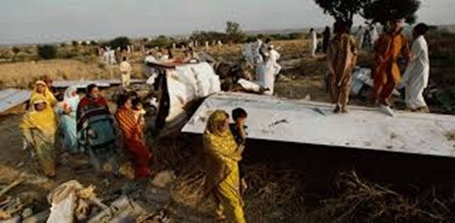Một vụ tai nạn máy bay Boeing 737 của Bhoja Air xảy ra ngày 20/4/2012 tại Islamabad, Pakistan đã làm chết 127 người. Ảnh: Aviation International News.