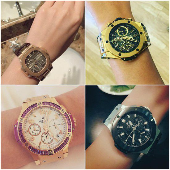 Người đẹp sở hữu cả một bộ sưu tập giày dép, túi xách, đồng hồ, phụ kiện đến từ những thương hiệu hàng đầu thế giới với tổng giá trị hàng chục tỷ đồng.