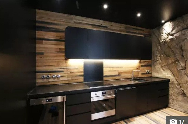 Nhà bếp hiện đại thân thiện với môi trường.