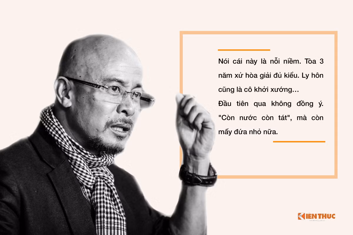 Từng quan niệm người đàn ông thành đạt phải biết chọn đúng vợ, đúng việc và đúng cà phê, hiện tại ông Vũ trăn trở: "Một người đàn ông làm việc lớn thì cố gắng chọn vợ phải chọn cho đúng. Không thì kẹt lắm. Giới hạn của người vợ là giới hạn của người đàn ông, giới hạn họ thấp kéo xuống là mệt lắm"...."Có khoảng cách quá xa về nhận thức, tư tưởng. Cô ấy không hiểu, không chia sẻ những điều tôi luôn nung nấu và tâm huyết...", ông Vũ chia sẻ trong buổi gặp gỡ báo chí ngày 8/6.