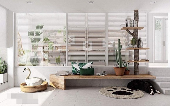 Góc thư giãn đẹp khó cưỡng.